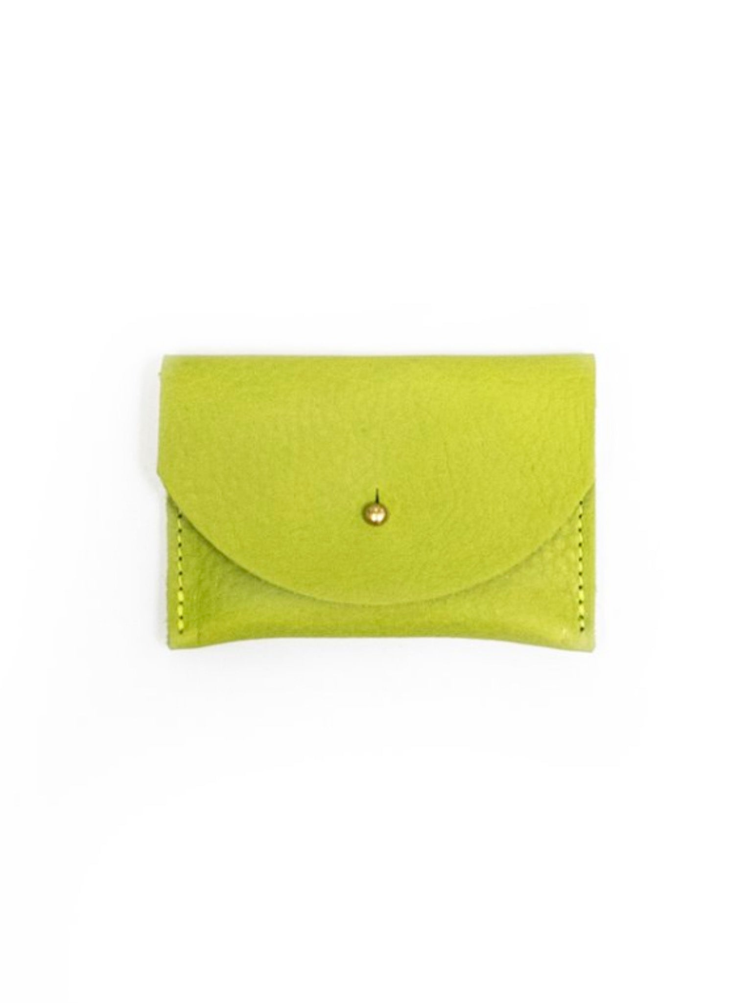 PRIMECUT: CHARTREUSE LEATHER KEYCHAIN