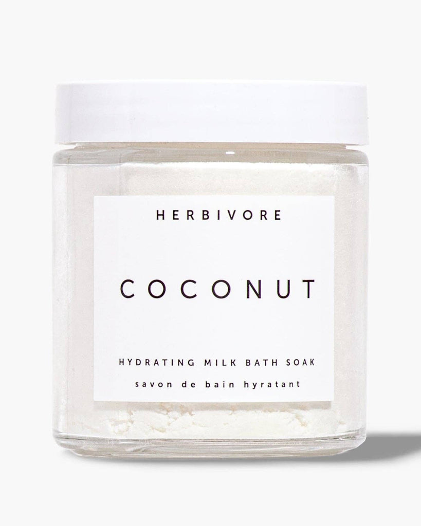 Herbivore Coconut Hydrating Milk Bath Soak on a white background