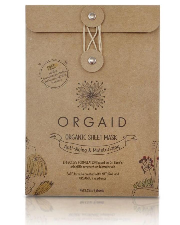 Organic Sheet Mask | Anti-Aging and Moisturizing - shopbanshee - Orgaid