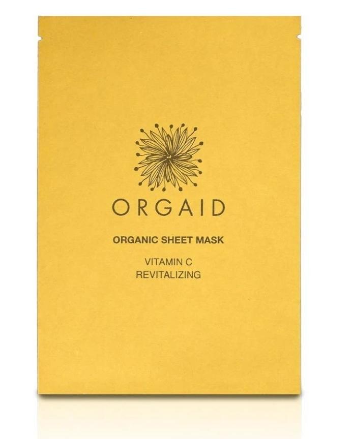 Organic Sheet Mask | Vitamin C and Revitalizing - shopbanshee - Orgaid