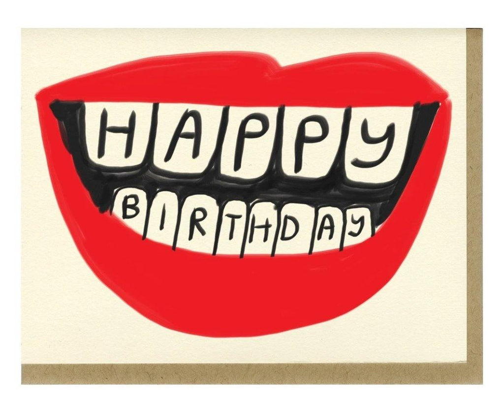 Birthday Lips Card - shopbanshee - People I've Loved