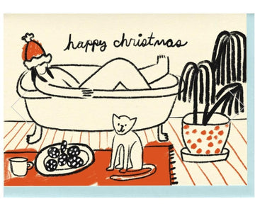 Christmas Bath Card - shopbanshee - People I've Loved