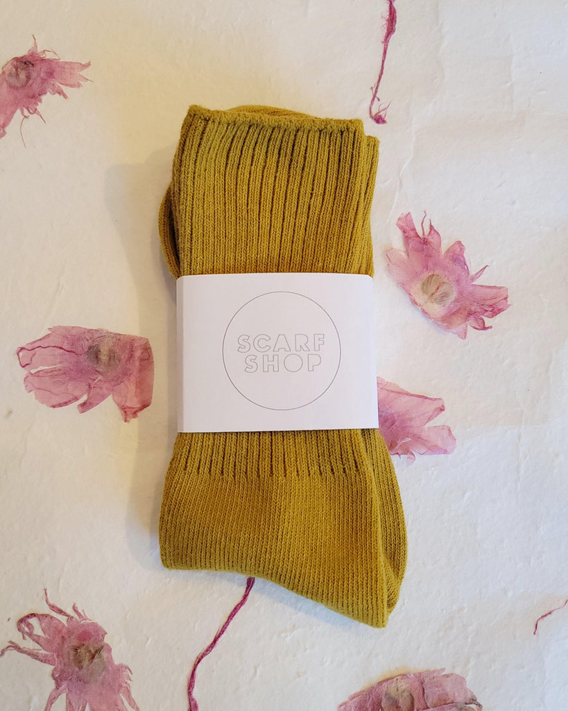 Socks / Saffron - shopbanshee - Scarf Shop