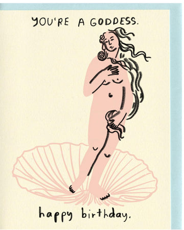 Goddess Happy Birthday Card - Banshee - People I've Loved