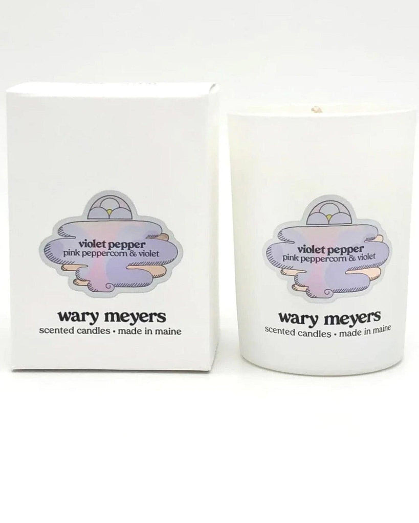 Violet Pepper Candle - Banshee - Wary Meyers