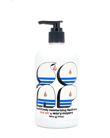 Sea Air Liquid Soap - Banshee - Wary Meyers