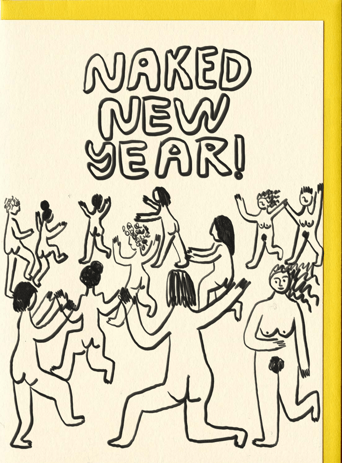 New Year Naked Card - Banshee - People I've Loved