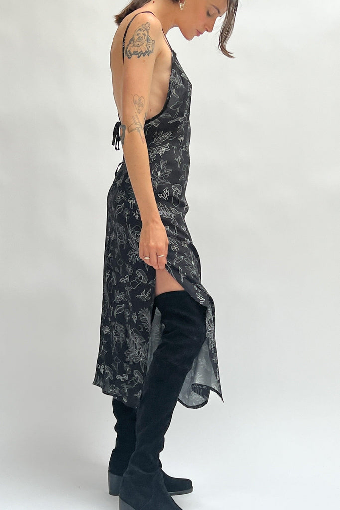 Freyja Dress in Black - Banshee - aniela parys