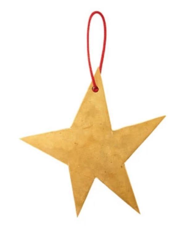 Brass Star Ornament - shopbanshee - Fog Linen