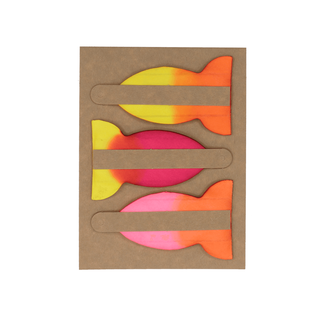 Flower Fan 15cm Sunset Set of 3 - Banshee - Banshee