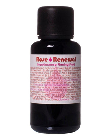 Rose Renewal Frankincense Firming Fluid 30 mL - Banshee - Living Libations